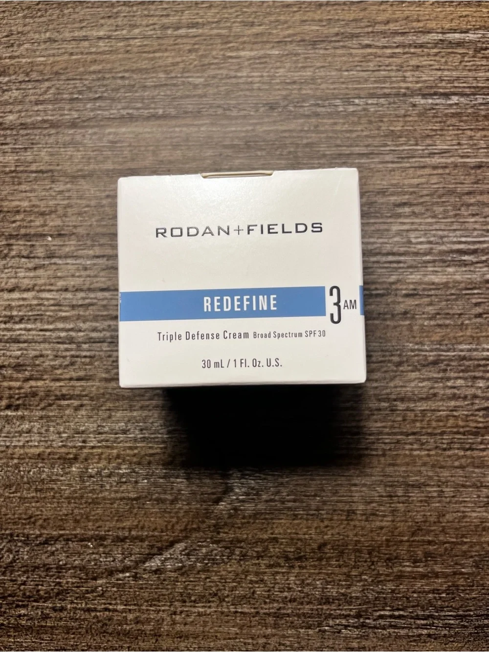 Rodan + Fields Redefine Triple Defense Cream SPF30, Sealed in Box, Expired 1/22